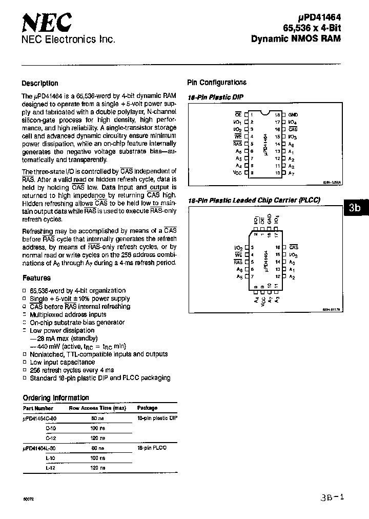 UPD41464C_5391.PDF Datasheet