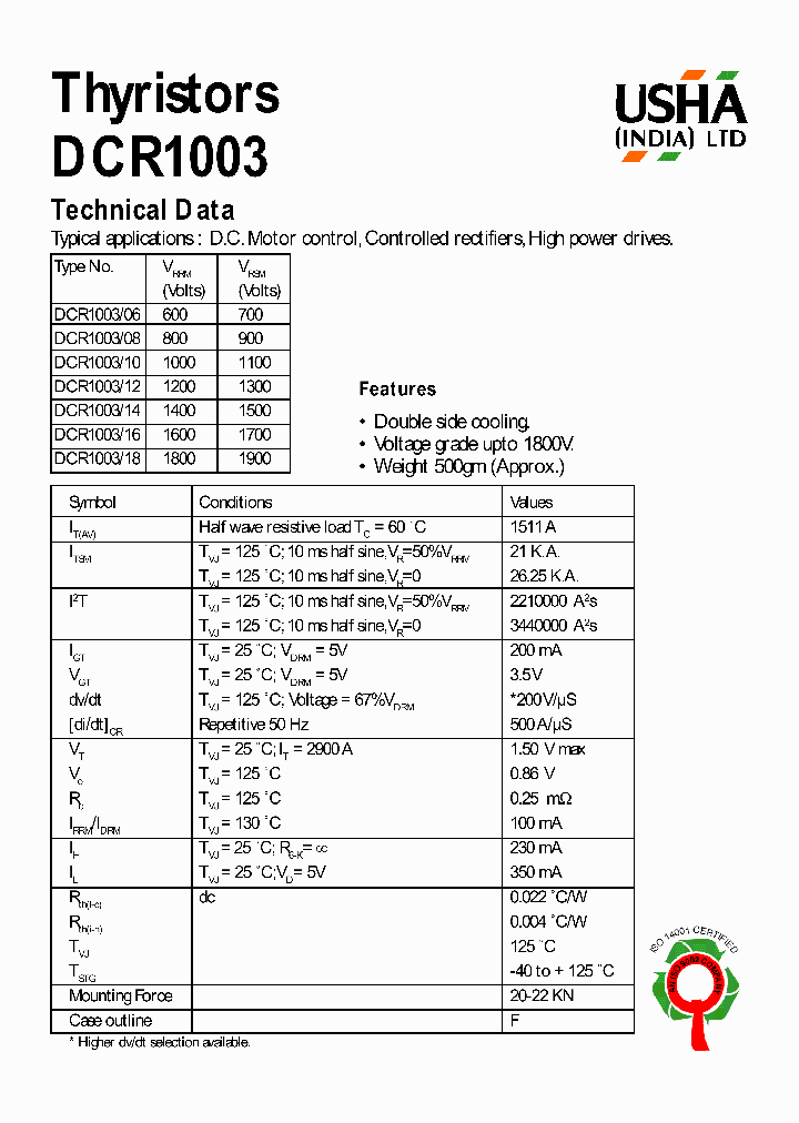 DCR1003_280109.PDF Datasheet