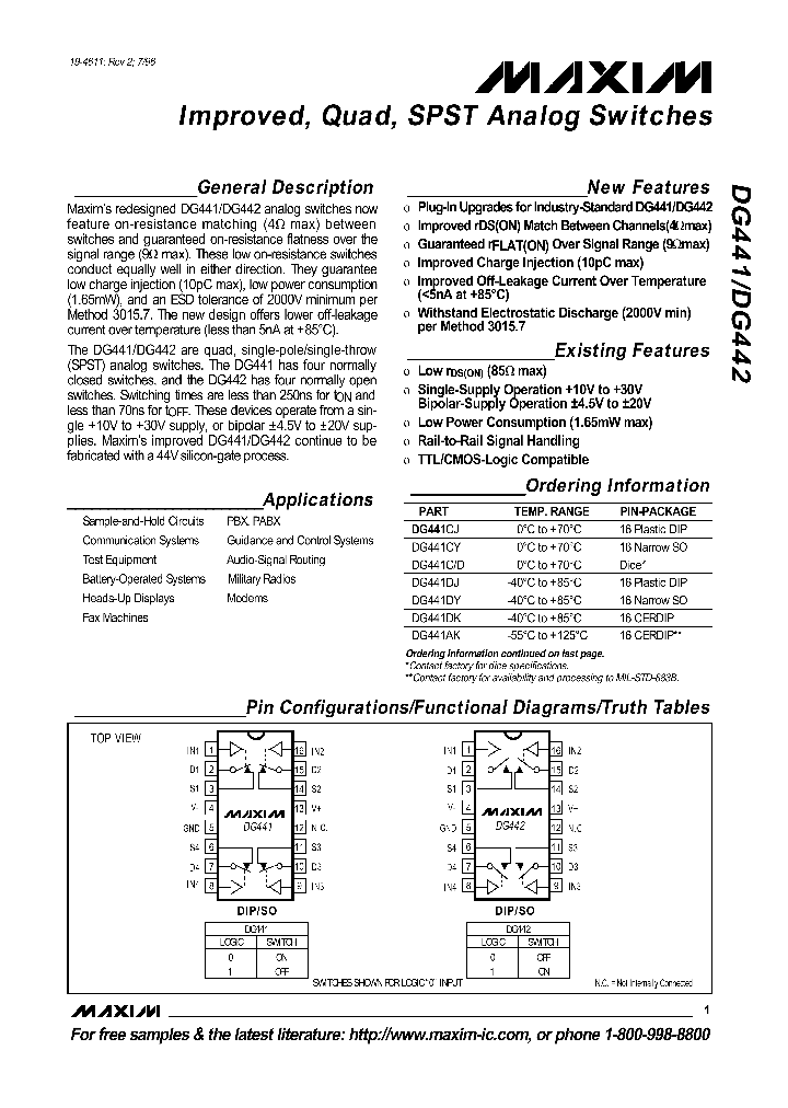 DG441AK_172927.PDF Datasheet