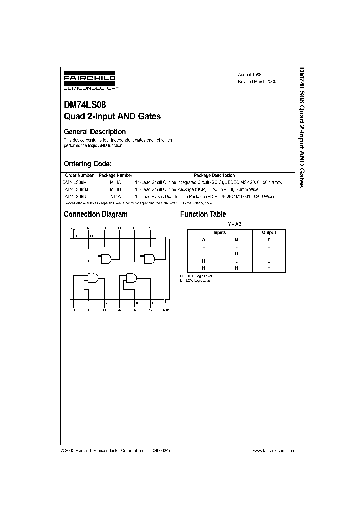 DM74LS08_289355.PDF Datasheet