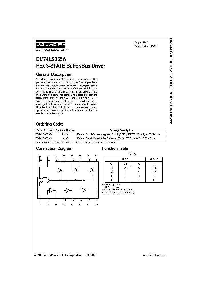 DM74LS365A_295284.PDF Datasheet