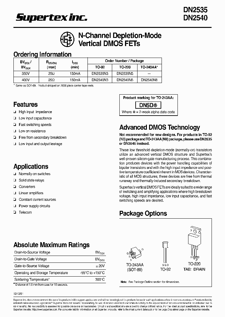 DN2540_295581.PDF Datasheet