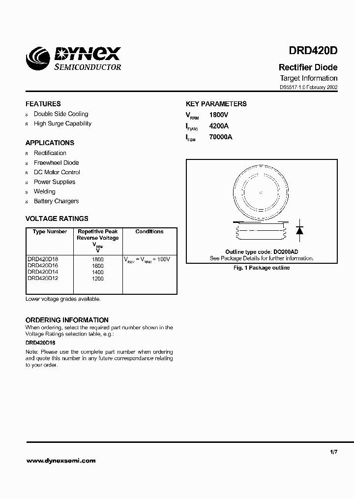 DRD420D_305040.PDF Datasheet