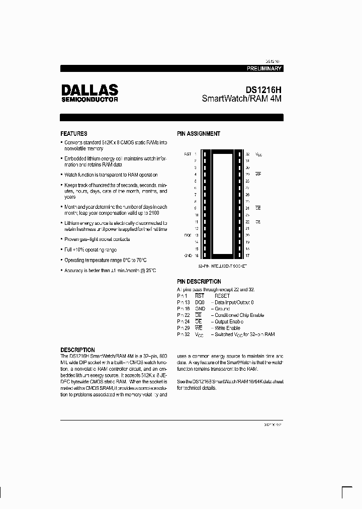 DS1216H_209966.PDF Datasheet