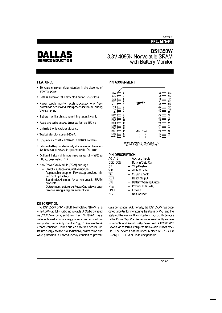 DS1350W_291491.PDF Datasheet