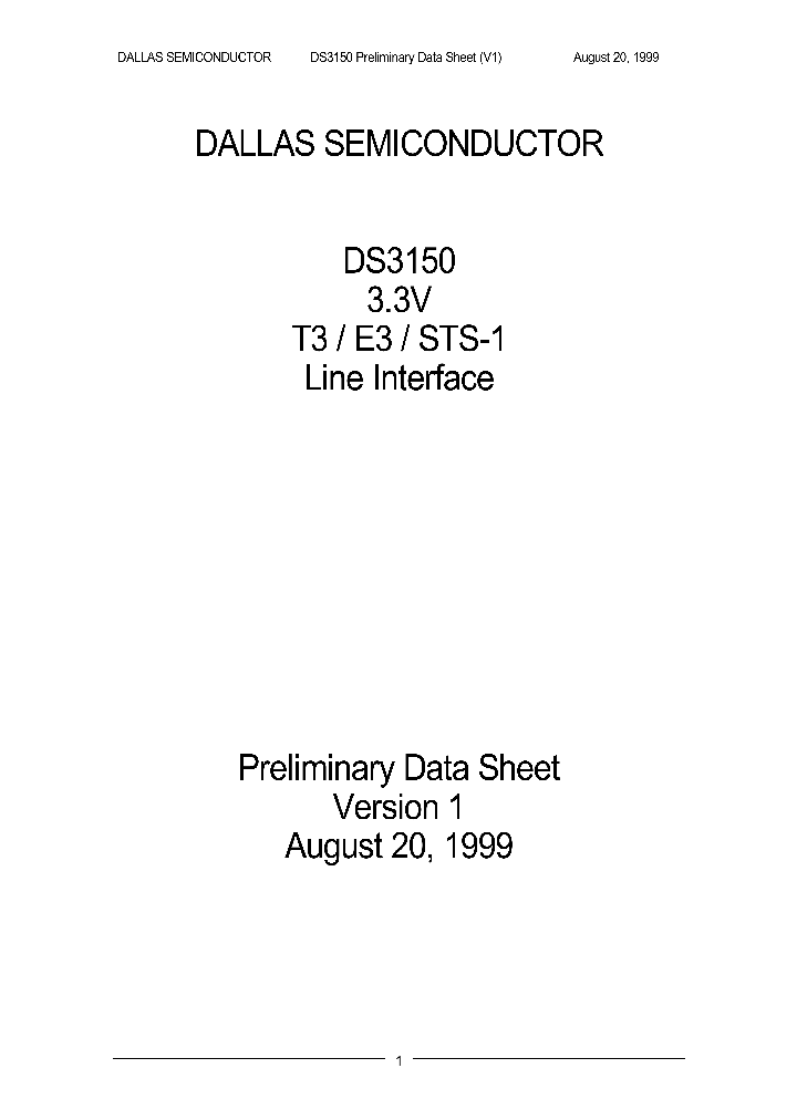 DS3150_278506.PDF Datasheet
