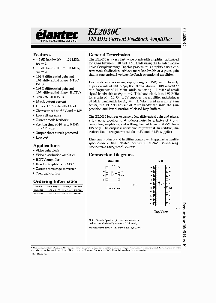 EL2030_141850.PDF Datasheet