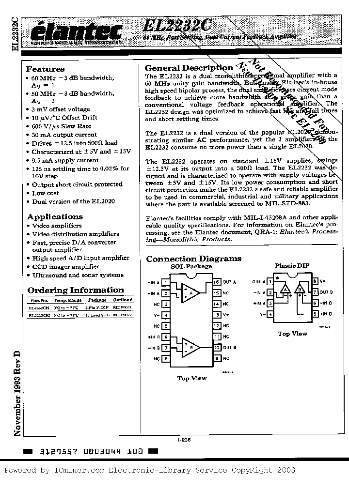 EL2232CM_201309.PDF Datasheet