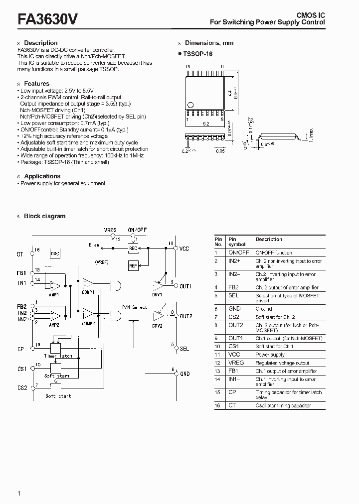 FA3630V_246222.PDF Datasheet