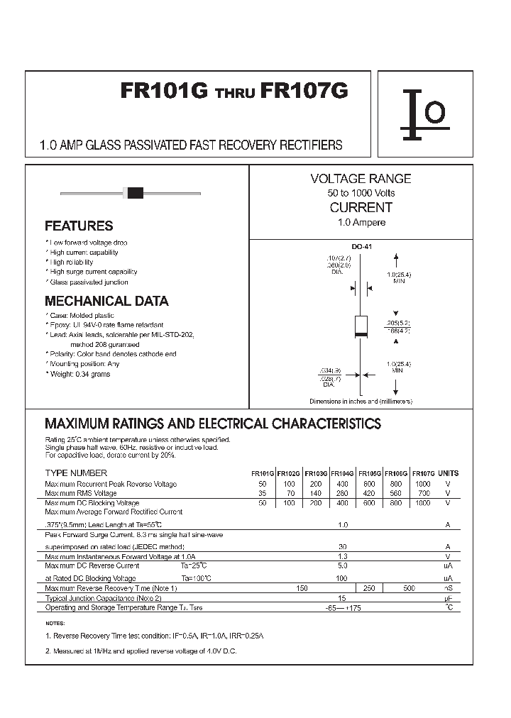 FR102G_258109.PDF Datasheet
