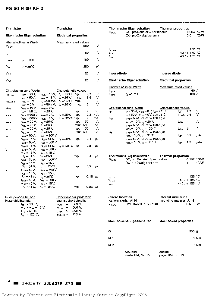 FS50R06KF2_203157.PDF Datasheet