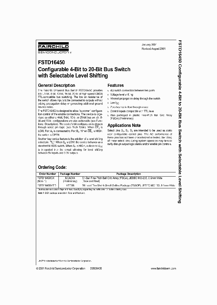 FSTD16450_253775.PDF Datasheet