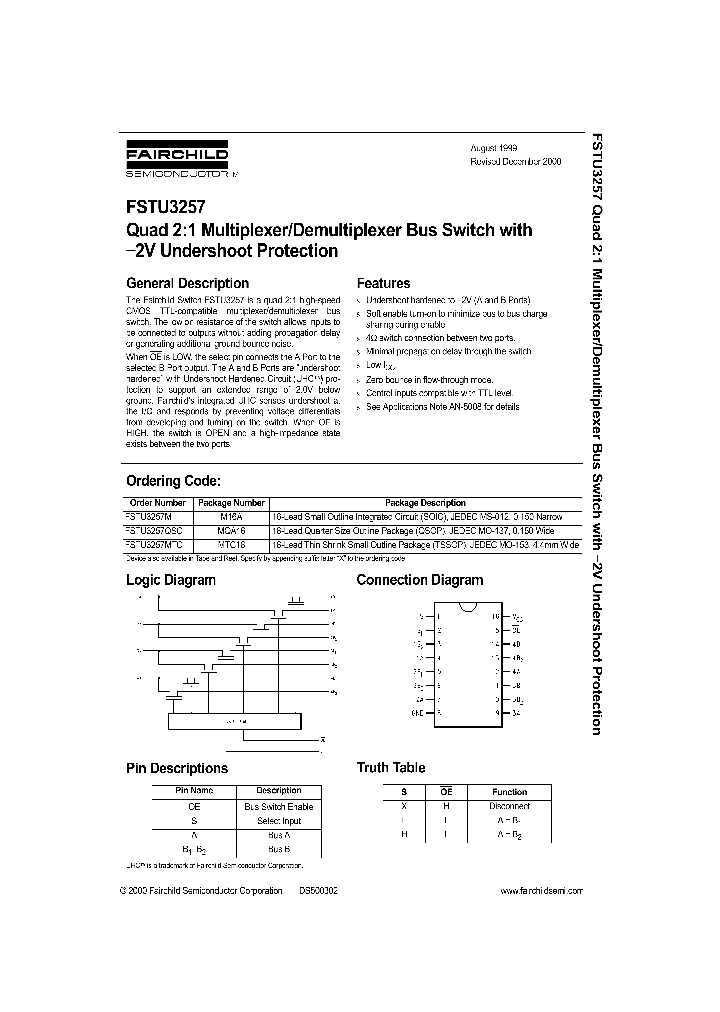 FSTU3257_279394.PDF Datasheet