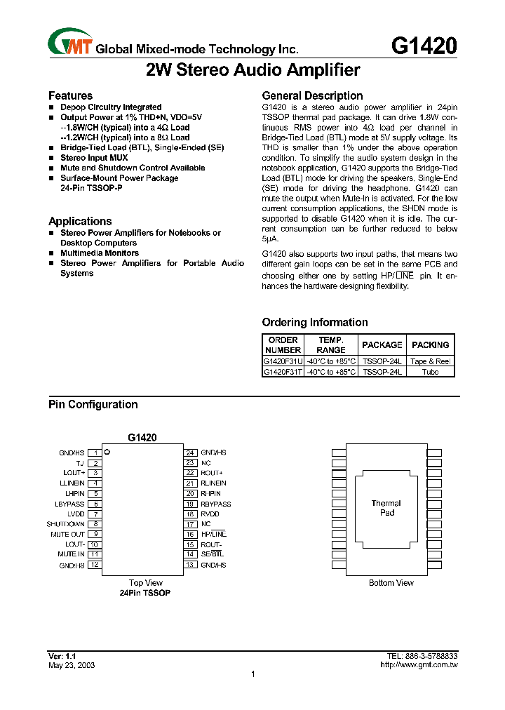 G1420_203271.PDF Datasheet