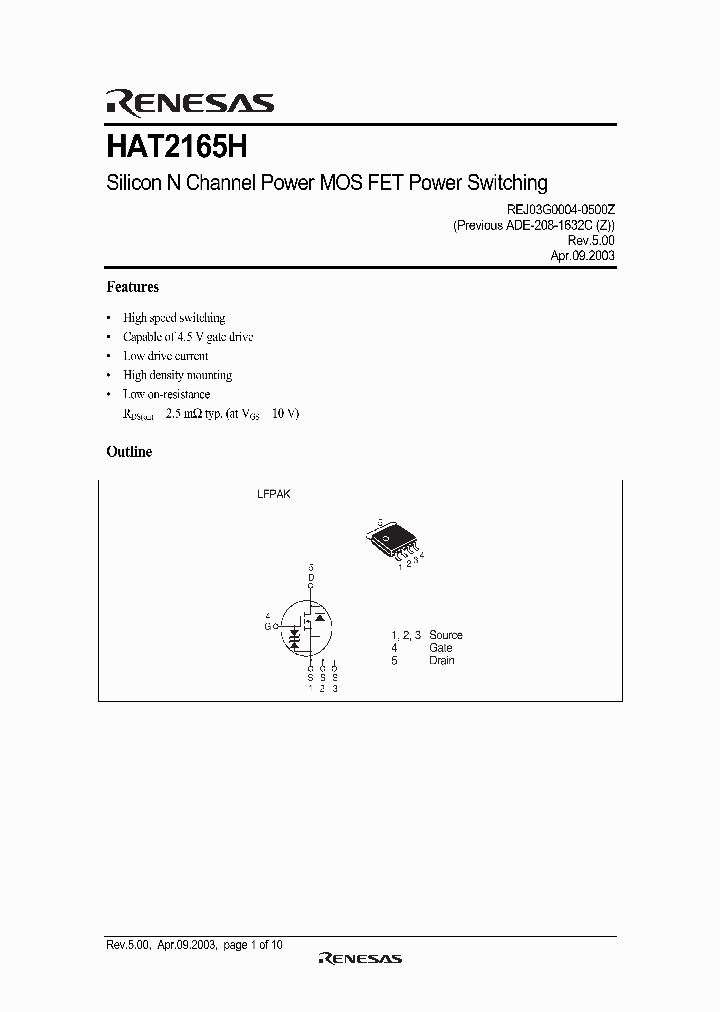 HAT2165H_240826.PDF Datasheet