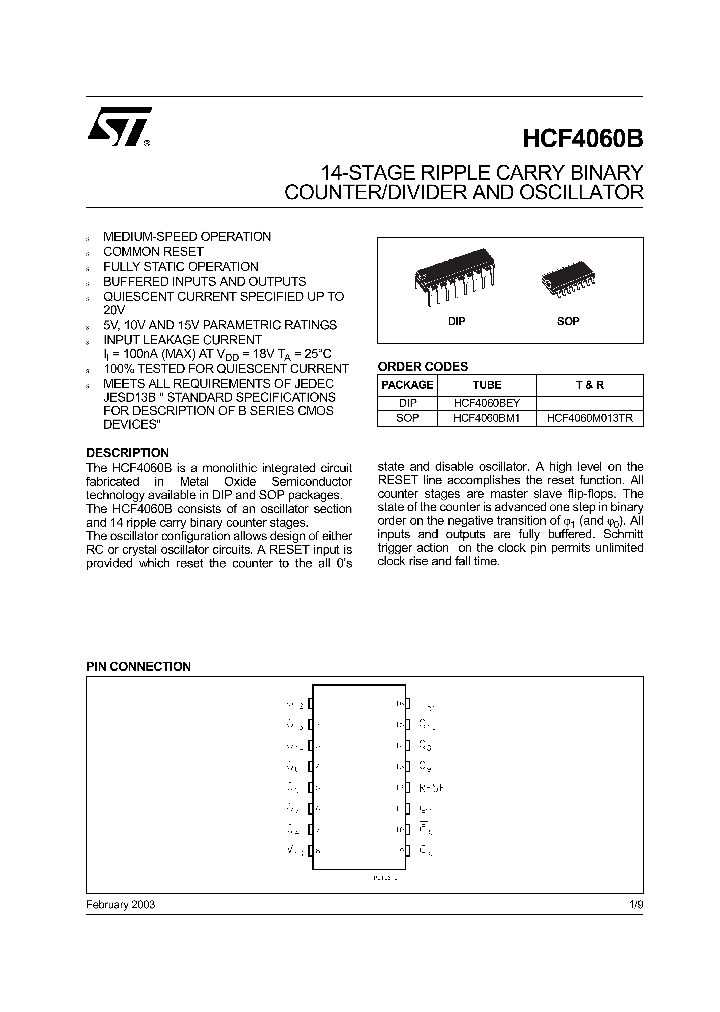 HCF4060_278688.PDF Datasheet