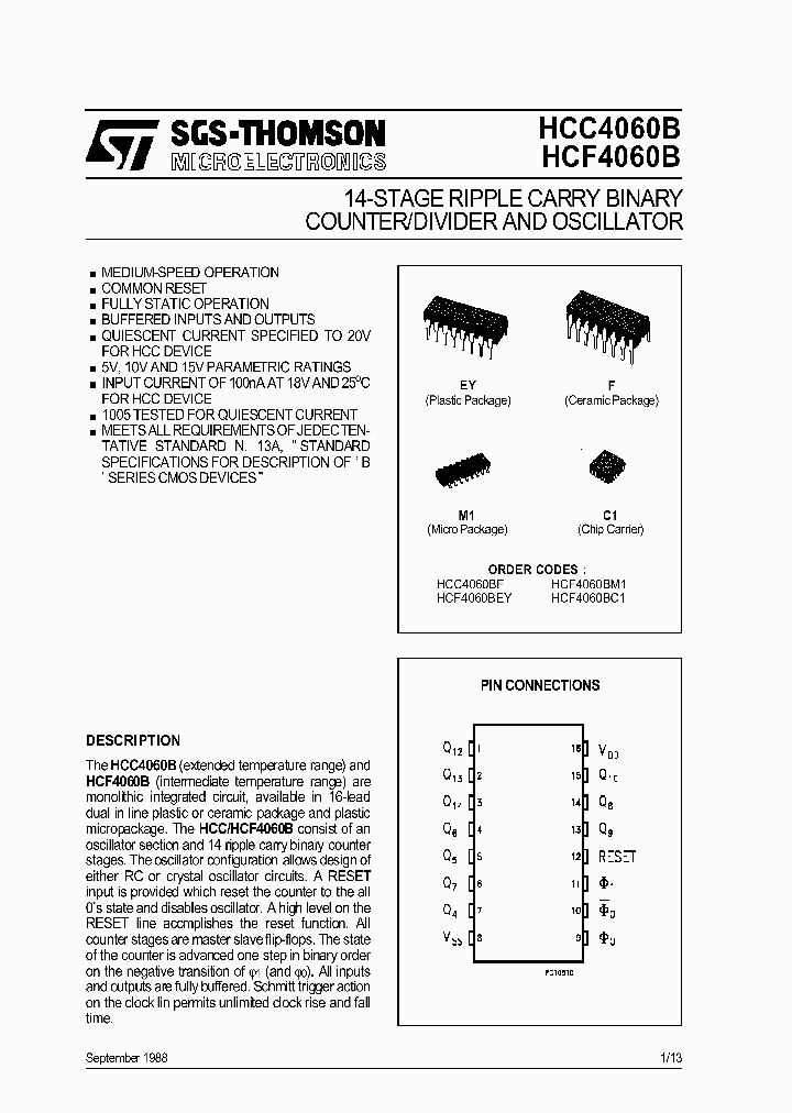 HCF4060B_81157.PDF Datasheet