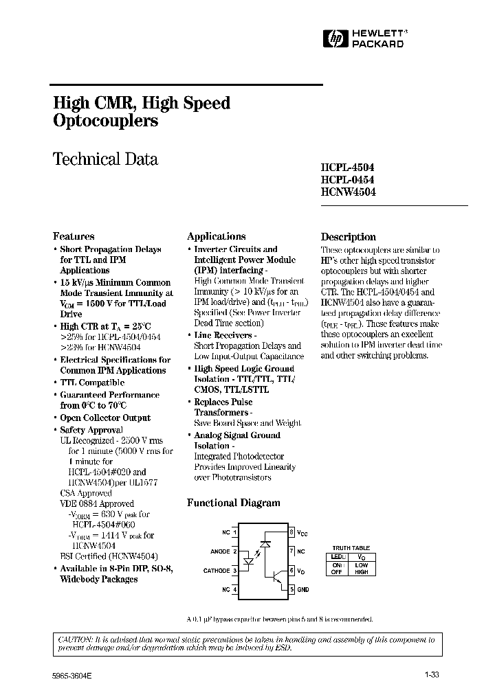 HCPL-4504_88705.PDF Datasheet