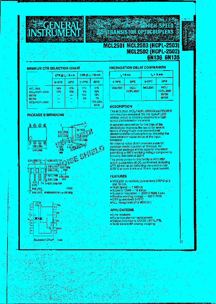 HCPL2502_273300.PDF Datasheet
