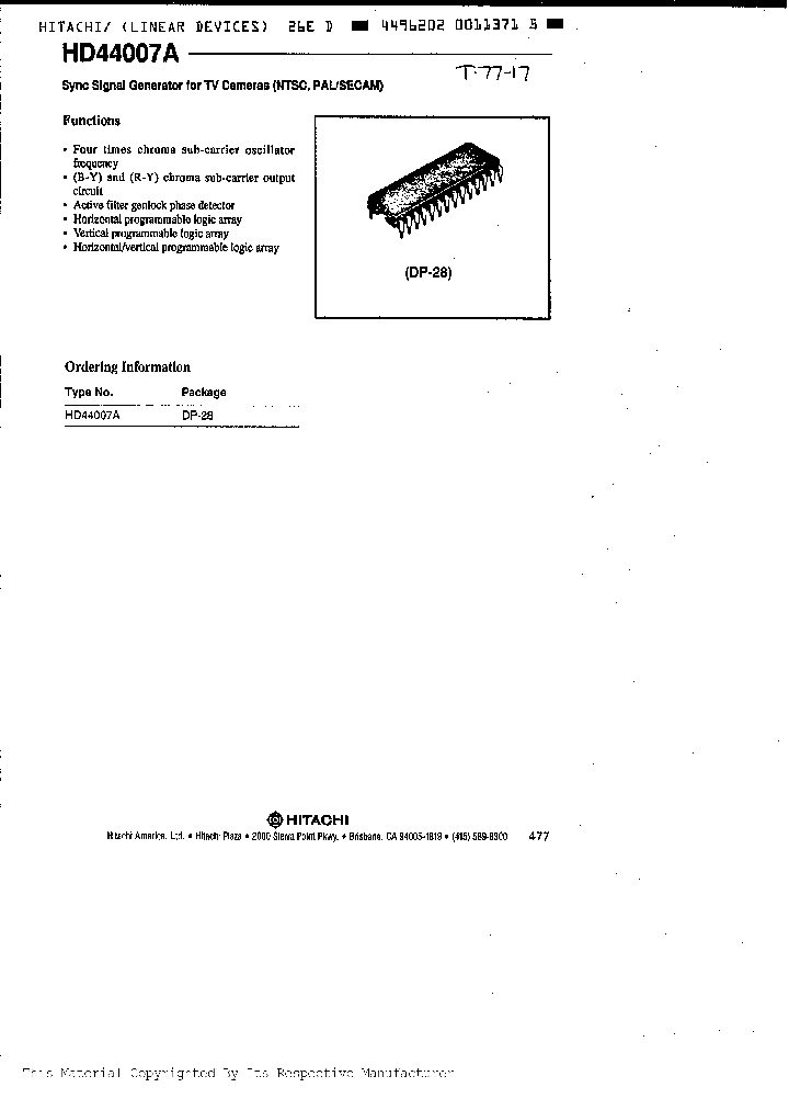 HD44007A_280942.PDF Datasheet