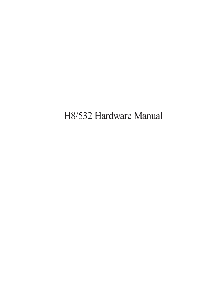 HD6435328_25888.PDF Datasheet