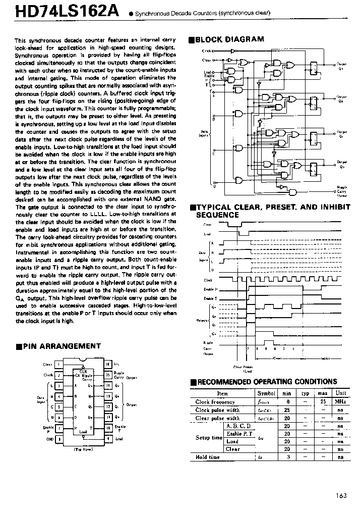 HD74LS162_239943.PDF Datasheet