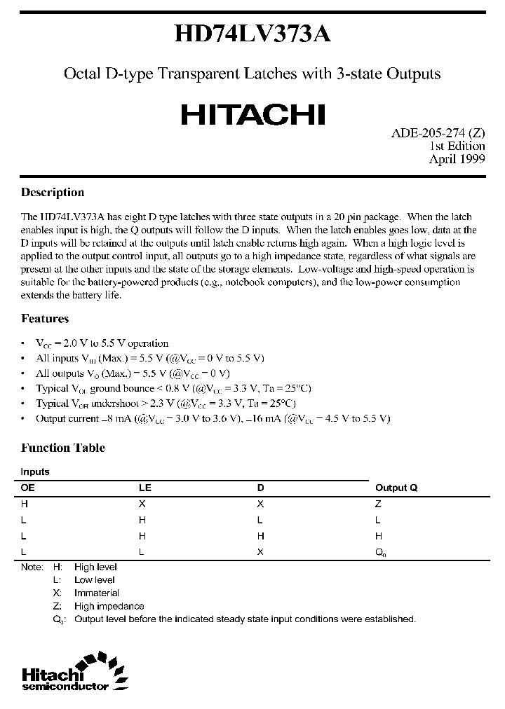HD74LV373A_166574.PDF Datasheet