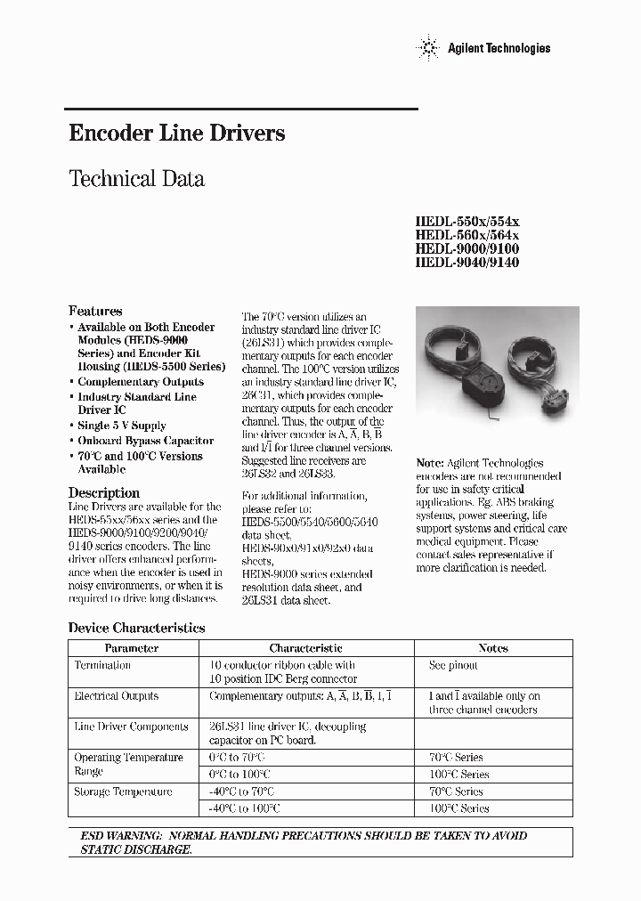HEDL-550_229095.PDF Datasheet