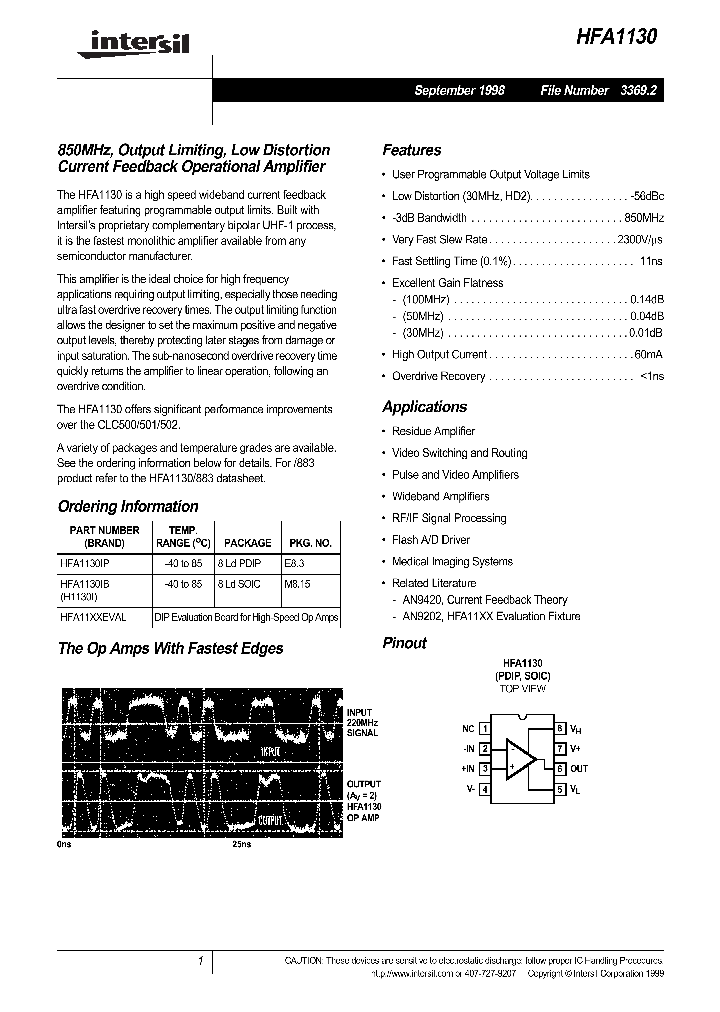 HFA1130_110755.PDF Datasheet
