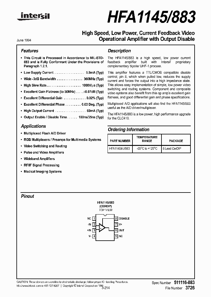 HFA1145883_262145.PDF Datasheet