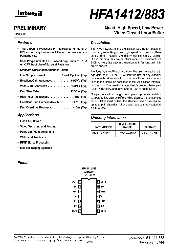 HFA1412_173385.PDF Datasheet