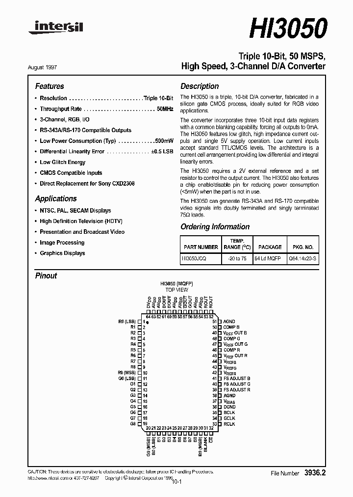 HI3050_294249.PDF Datasheet