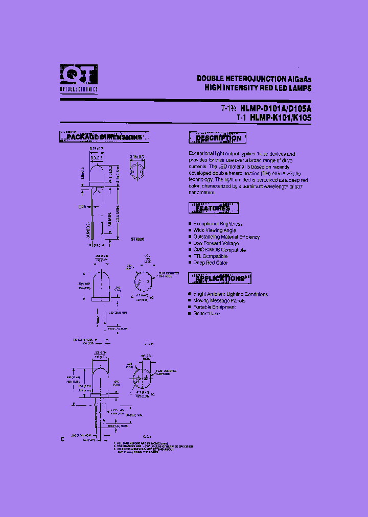 HLMP-K105_275590.PDF Datasheet