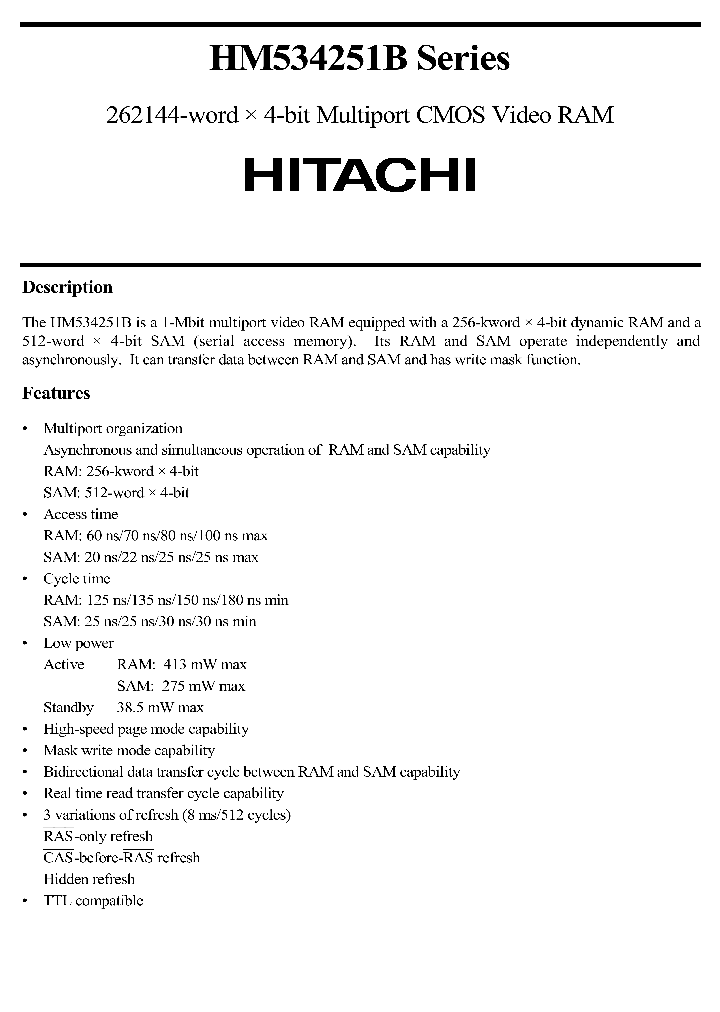 HM534251BSERIES_208208.PDF Datasheet