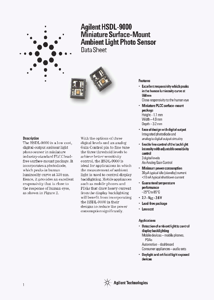 HSDL-9000_294972.PDF Datasheet