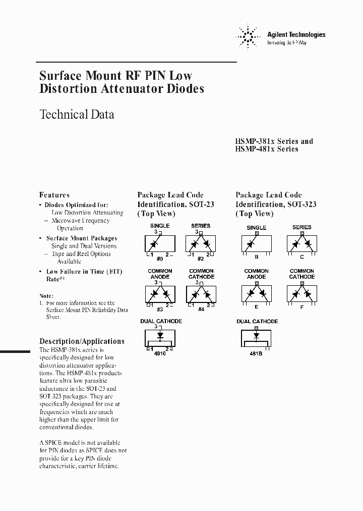 HSMP-3810_206881.PDF Datasheet