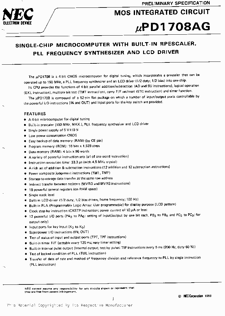 UPD1708AG_198465.PDF Datasheet
