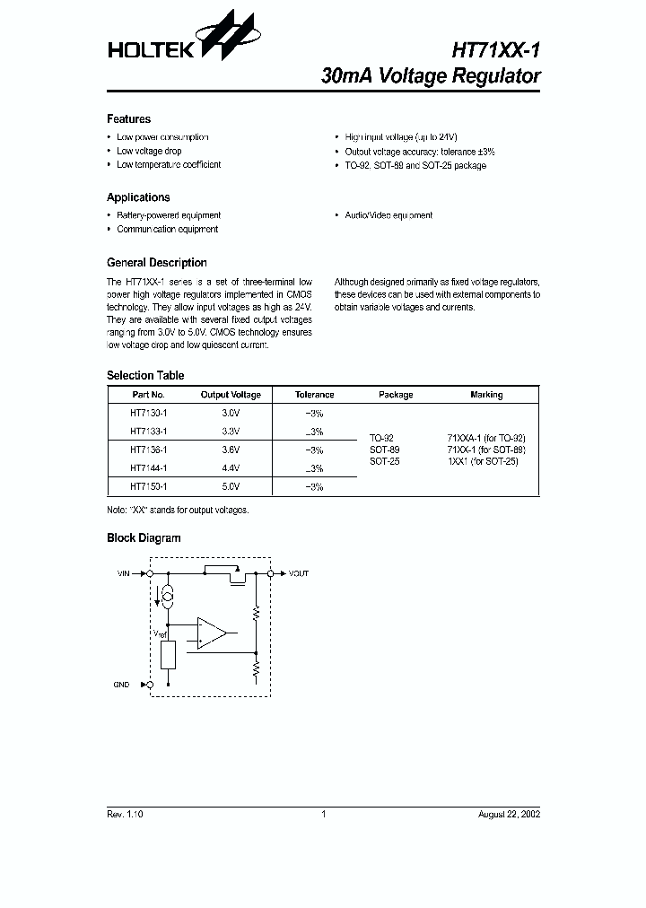 HT7130-1_291317.PDF Datasheet