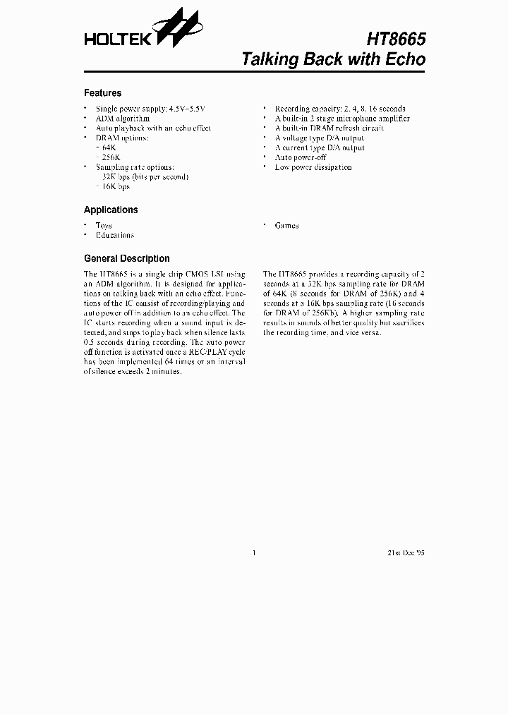 HT8665_301159.PDF Datasheet