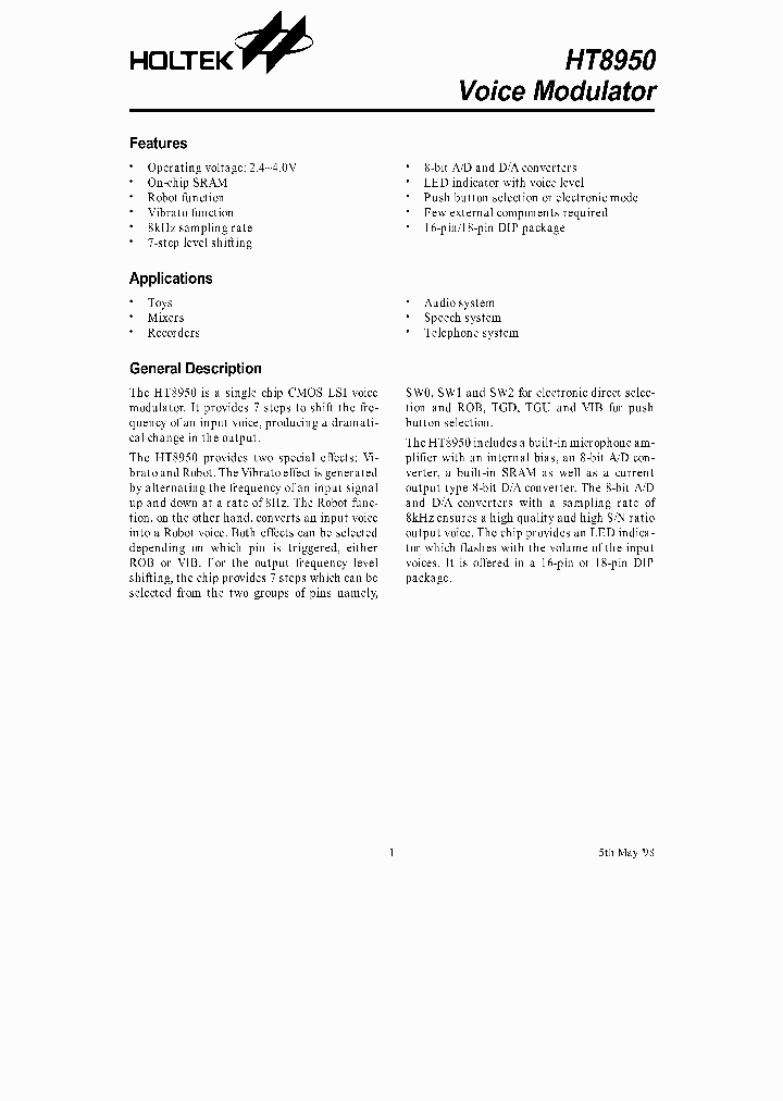 HT8950A_299079.PDF Datasheet