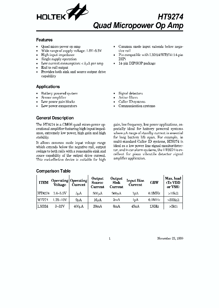 HT9274_9634.PDF Datasheet
