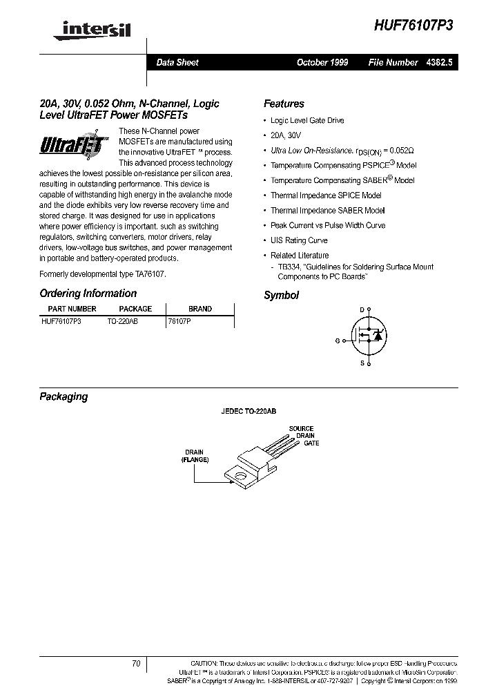 HUF76107P3_249892.PDF Datasheet