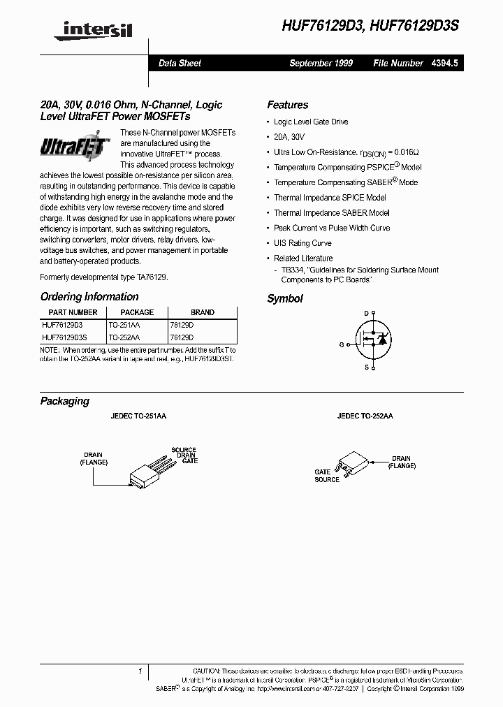 HUF76129D3S_290753.PDF Datasheet