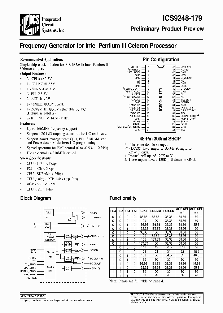 ICS9248-179_278169.PDF Datasheet