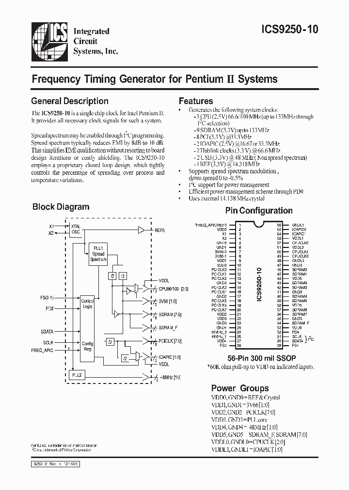 ICS9250-10_280391.PDF Datasheet