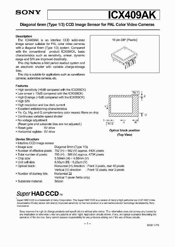 ICX409AK_288325.PDF Datasheet