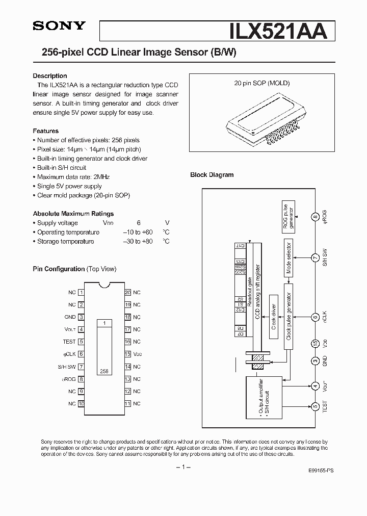 ILX521AA_249367.PDF Datasheet