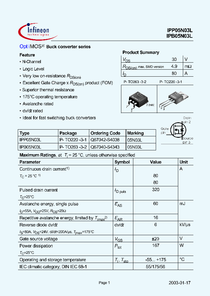 IPP05N03L_200637.PDF Datasheet