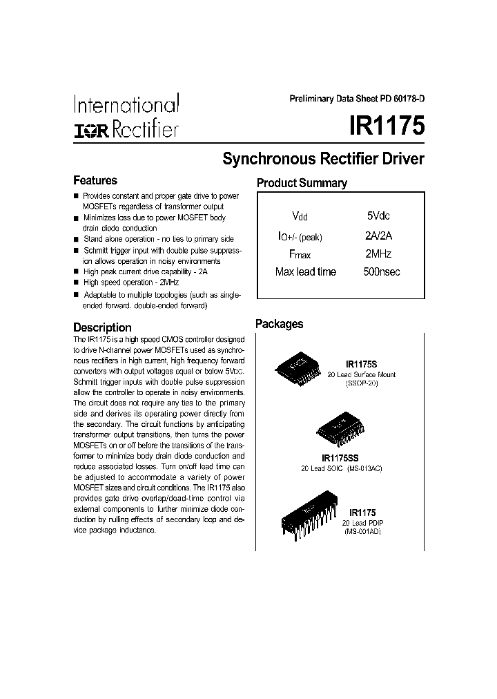 IR1175_299403.PDF Datasheet