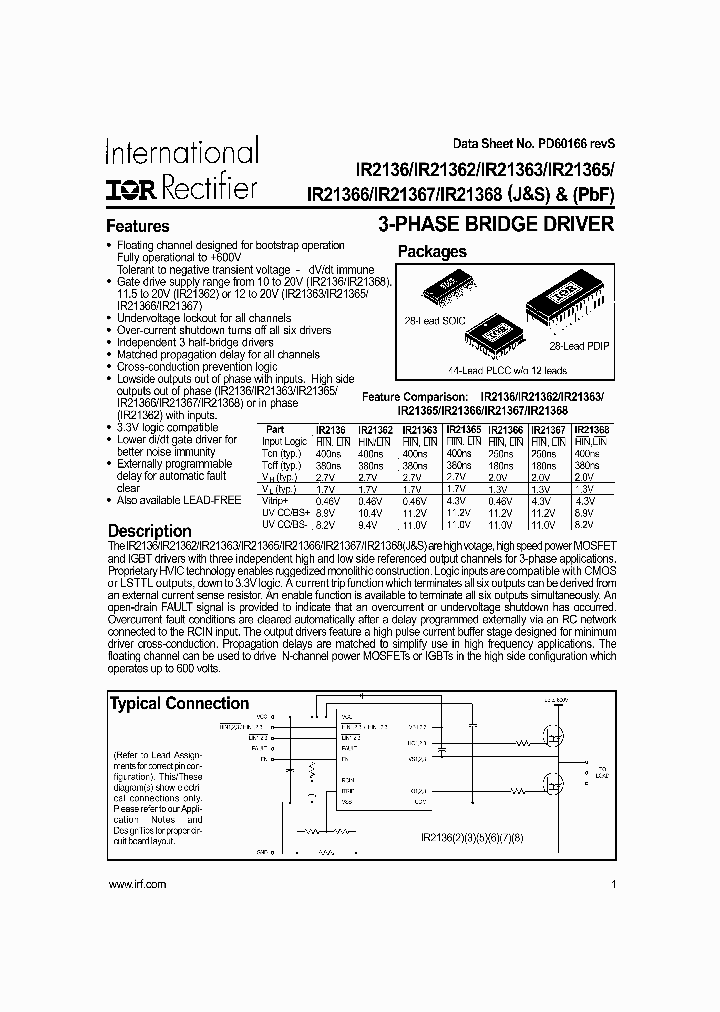 IR2136S_234385.PDF Datasheet